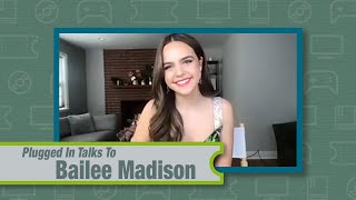 Bailee Madison Talks to Plugged In About Faith Filming and A Week Away [upl. by Nycila774]