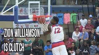 Zion Williamson Is CLUTCH Drops 37 Points And 14 Rebs In State Semi Finals Full Highlights [upl. by Araiet81]