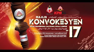 MAJLIS KONVOKESYEN KPBKL KALI KE17 [upl. by Ayet523]