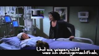 Sara Ramirez Callie Torres  The Story \\ Greys Anatomy  HD  German Lyrics [upl. by Einttirb]