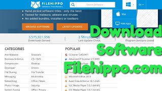 Download any software from Filehippocom  silverXLight [upl. by Dahcir]