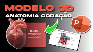 Como criar uma aula de anatomia do coração no PowerPoint [upl. by Carlile]