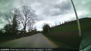 DRIVE 1931 Valjevo SerbiaBratunac Bosnia and Herzegovina timelapse 4x Read Description [upl. by Kris]