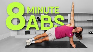 8 Minute Abs Blaster  Joe Wicks Workouts [upl. by Kamila]