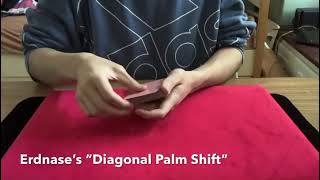 SW Erdnase’s “Diagonal Palm Shift” Card Steal [upl. by Betteann]