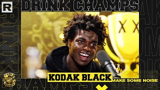 Kodak Black On Snitching Trump Loyalty Past Beefs 6ix9ine Capitol Records amp More  Drink Champs [upl. by Edrahc]