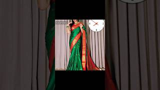 🌸Cotton silk saree shorts trending saree sareelove fashion [upl. by Lydia269]