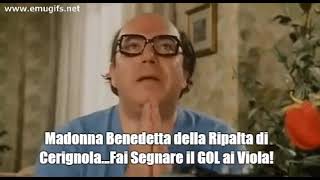 🤣️⚽️Lino Banfi Frase Madonna Benedetta della Ripalta di CerignolaFai Segnare il GOL ai Viola [upl. by Aicilla389]