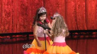 Web Exclusive Sophia Grace and Rosie Backstage [upl. by Aleedis53]