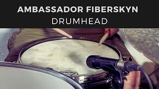 Remo Ambassador Fiberskyn drumhead [upl. by Creedon404]