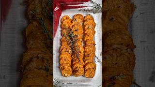 Garlic Parmesan Sweet Potatoes Side Dish [upl. by Aikyt663]