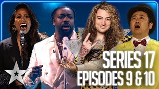 Series 17 LIVE SemiFinals  Episodes 9 and 10  Britains Got Talent [upl. by Rednazxela]