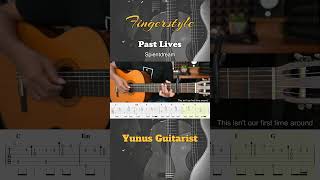 Past Lifes  Spientdream  Fingerstyle Guitar Tutorial  TAB amp Lyrics fingerstyleguitar [upl. by Cataldo]