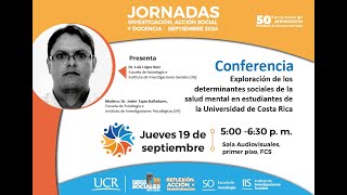 Jornadas FCS  Conferencia magistral [upl. by Ihpen]