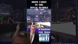 Drew Careys Royal Rumble appearance put him in the WWE Hall of Fame [upl. by Assirral]