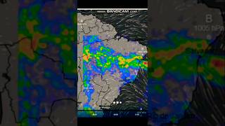 Muita chuva em parte do Brasil 24112204 chuvas alerta brasil clima previsaodotempo [upl. by Nelyak]