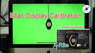 How to calibrate iMac Display by XRite ColorMunki Display device [upl. by Jobie]