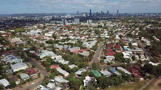 Aerial drone video over Coorparoo Brisbane [upl. by Abner614]