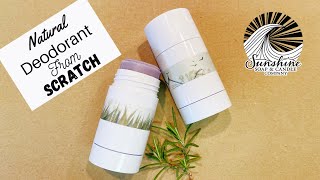 How To Make The Best Deodorant From Scratch Natural Beginner Friendly Recipe Baking Soda Free [upl. by Nye]