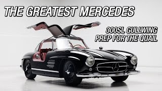 Bruce Meyer’s MercedesBenz 300SL Gullwing  PPF amp Ceramic Coating Prep for The Quail 2022 [upl. by Davey]