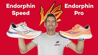 Saucony Endorphin Speed VS Saucony Endorphin Pro vom Profi getestet [upl. by Waller]