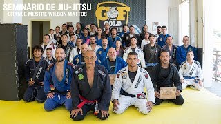 Seminário de JiuJitsu  Grande Mestre Wilson Mattos  Graduação Gold Fight 2017 [upl. by Vetter]