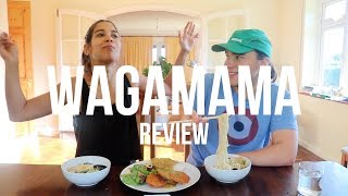 WAGAMAMA REVIEW katsu curry amp ramen [upl. by Fesuoy]