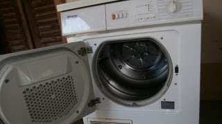 Miele Novotronic T457 C Kondenzációs szárítógépCondenser Dryer [upl. by Neram]