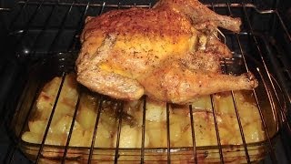 Pollo asado al horno a last [upl. by Ilahtan]