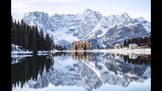 DOLOMITI BY DRONE 4k [upl. by Neyrb]