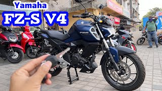 2024 Yamaha FZS V4 Review👉 Price Mileage Feature  yamaha fzs v4 क्या इसे 2024 में लेना चाहिए [upl. by Reteip]