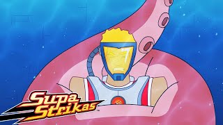 Underwater Soccer One Super League Under the Sea  Supa Strikas Soccer  Football World Cup Cartoon [upl. by Eifos49]