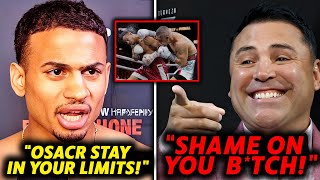 BREAKING NEWS Oscar De La Hoya REACTS On Rolly Romero Fight After Losing to Isaac Cruz [upl. by Heather]