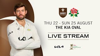 🔴 LIVE Surrey v Lancashire  DAY ONE  Vitality County Championship [upl. by Eahs]