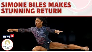 Simone Biles Makes History And Sparks Drama In ShowStopping Olympics Return  N18G  News18 [upl. by Nylrehc]