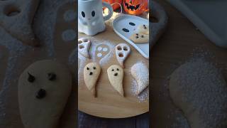 BISCOTTI FANTASMINO senzaglutine per halloween shorts [upl. by Baalman521]