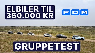 Stor test af de bedste elbiler til 350000 kr [upl. by Nol463]