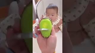 2in1 Baby Fruit Spoon amp Puree Scraper  Safe Feeding Tool for Easy Fruit Preparation [upl. by Cherye]