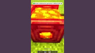 🌈Infinite Cobblestone Makerminecraftshortsgamingmemebtscarryminaticarryislive mrbeastviral [upl. by Creamer12]