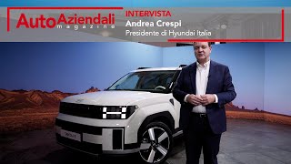 Crespi Hyundai quotSanta Fe è un Full Hybrid ideale per le flottequot  Auto Aziendali magazine [upl. by Namyw]