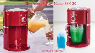 Silvercrest Slushy Maker SSM 30 A1 REVIEW [upl. by Auos]