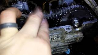 KLR 250 stretched timing chain [upl. by Nicodemus]