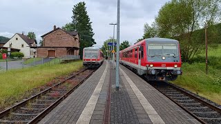 Mit der Br628 in der Pfalz [upl. by Evaleen]