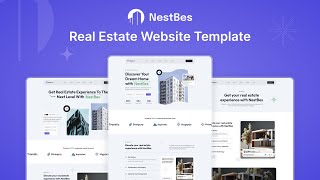 NestBes  Real Estate Website Template  Build a Dynamic Real Estate Site [upl. by Lleval595]