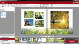 Eigene Seitenlayouts erstellen Version 6  CEWE FOTOBUCH [upl. by Adnohsad242]