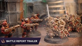 Disciples of Belakor vs Scions  Warhammer 40k Battle Report Trailer [upl. by Armbruster292]