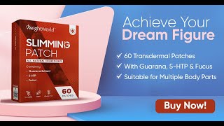 Slimming Patches  60 Patches  Weight World [upl. by Alahsal]