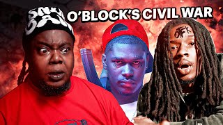 KING VON WOULDNT WANT THIS O’BLOCK’S NEW CIVIL WAR Vons Goons Are Now Beefing Reaction [upl. by Zebulen440]