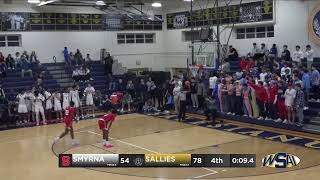 Salesianum School vs Smyrna High School Mens Varsity Basketball [upl. by Apostles355]