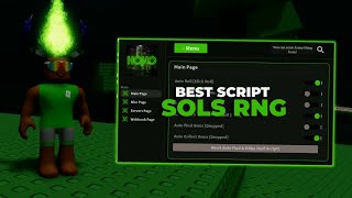 Roblox Sols RNG Script GUI UNLOCK ALL AURA Quick Roll Potion Farm amp MORE [upl. by Harli681]